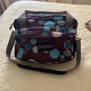 Polkadot Jansport Duffle